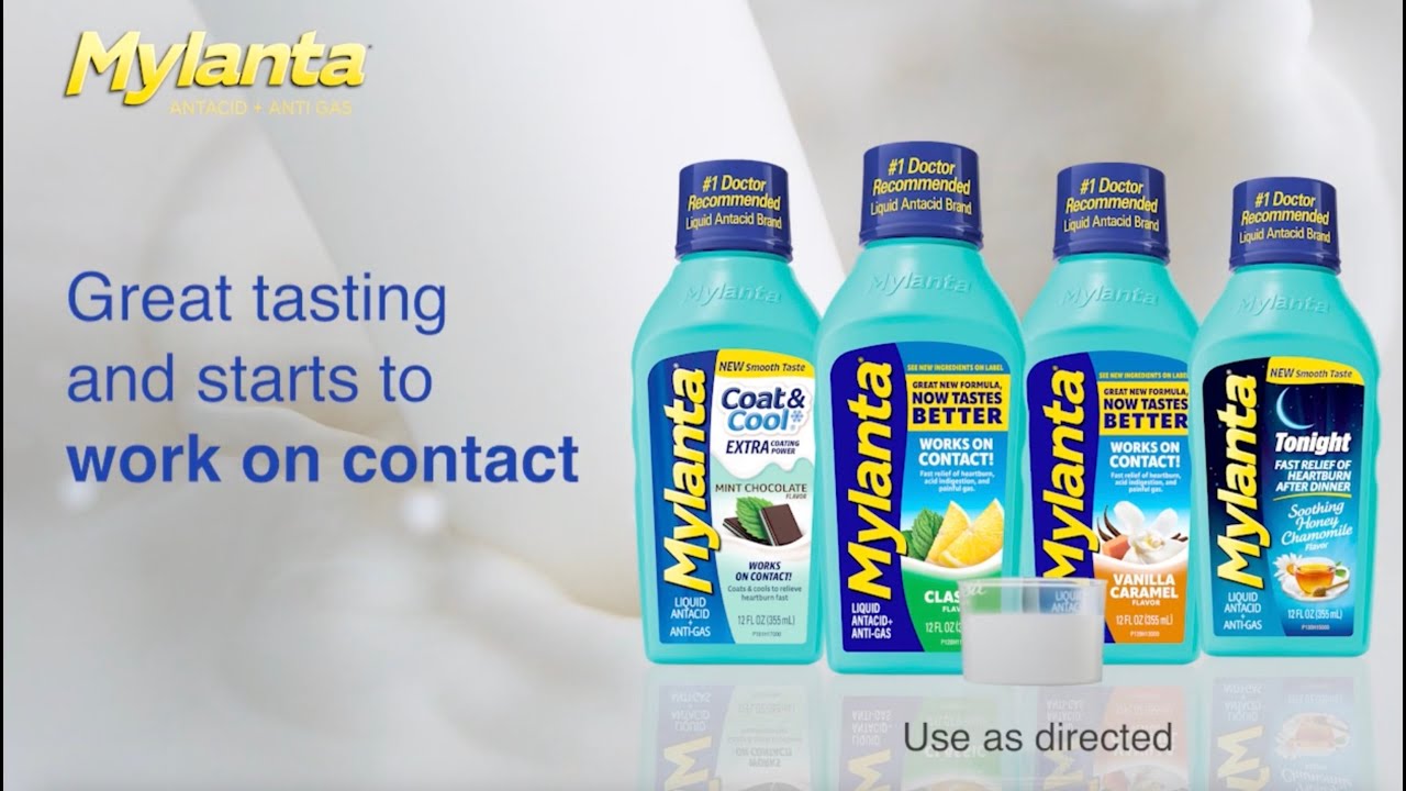 How it Works - The Mylanta Liquid Difference