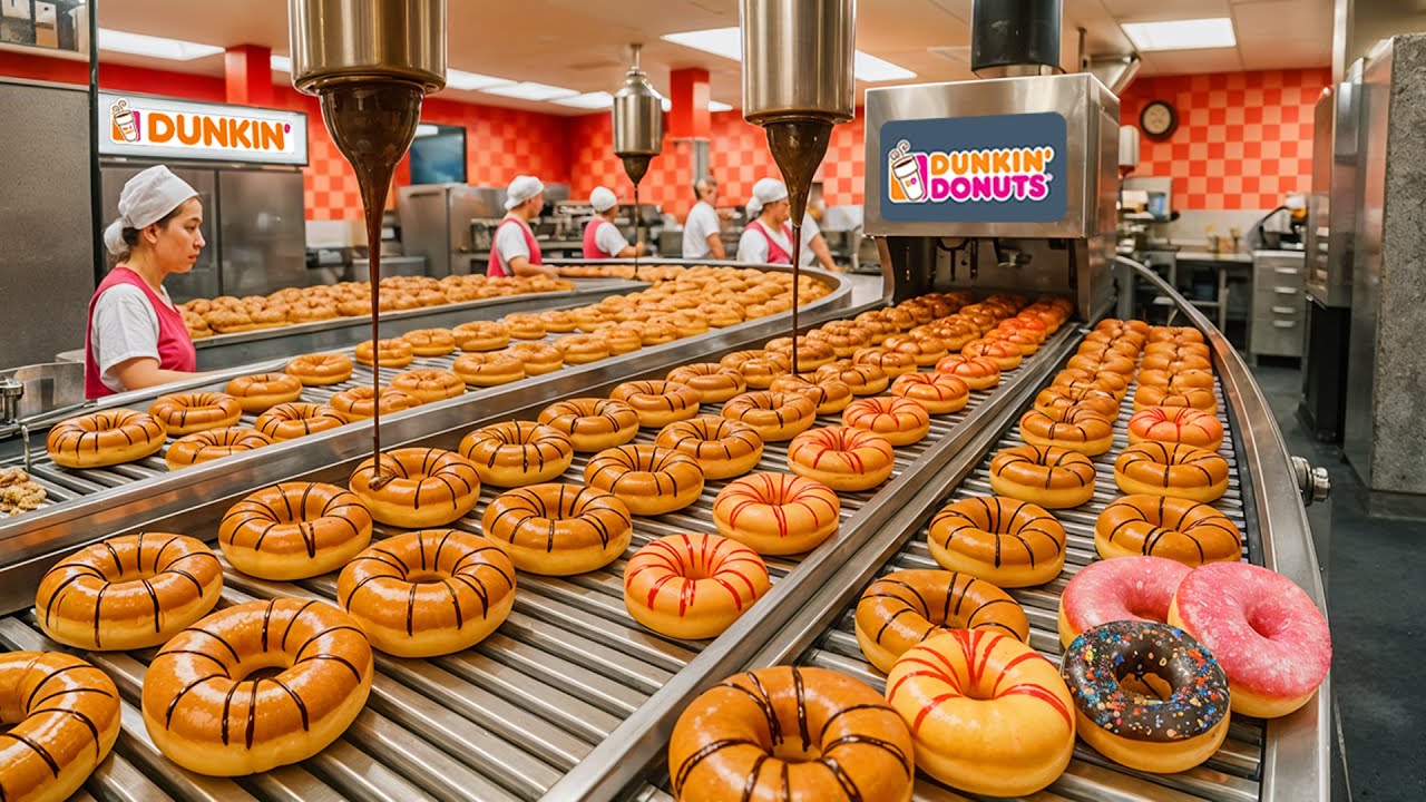 How It's Made: Dunkin' Donuts, Frozen French Fries, Burger Buns, Cocoa Beans
