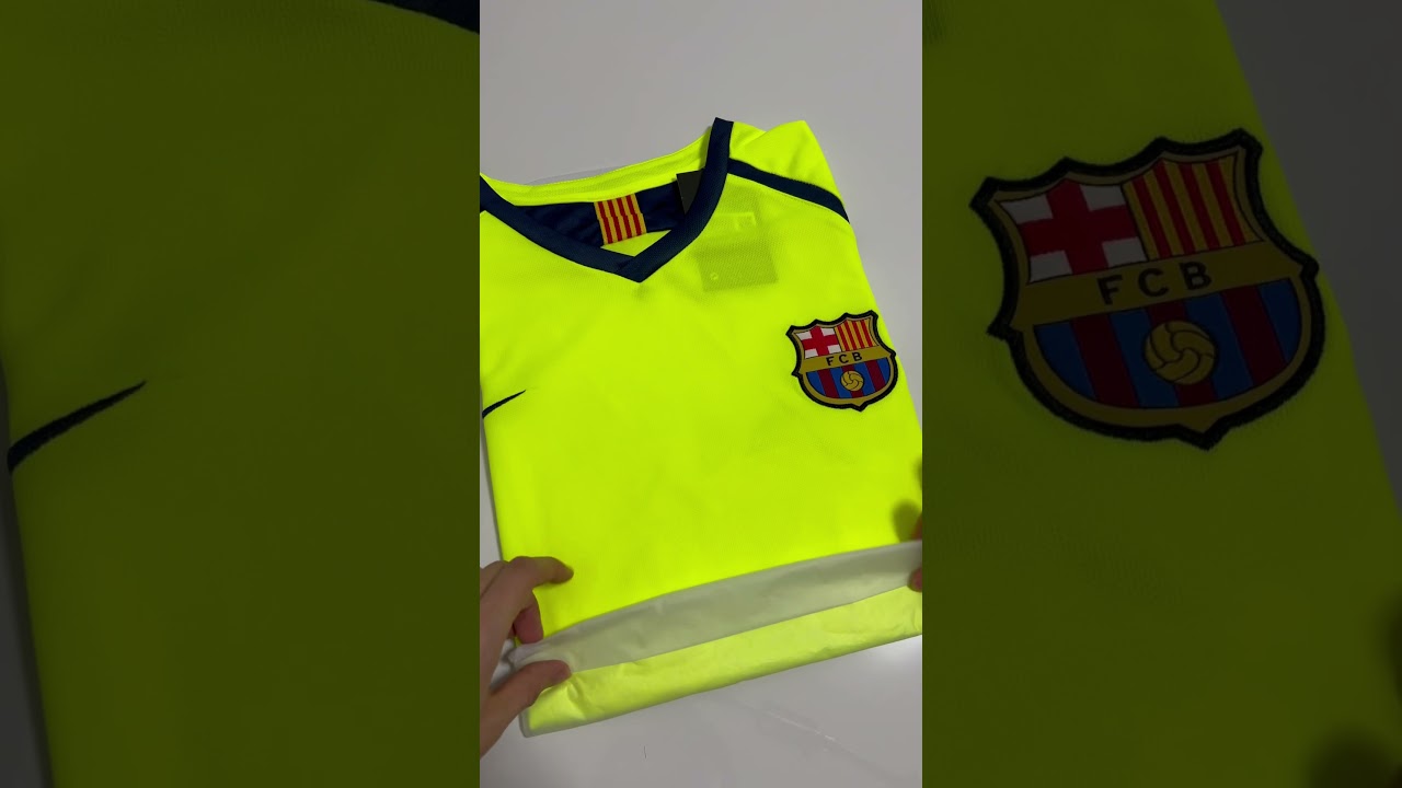 How many people's youth are hidden in this 05/06 Barcelona away jersey? ⚽️🔥