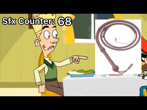 How many sound effects are there in the FIRST MINUTE of Johnny Test?