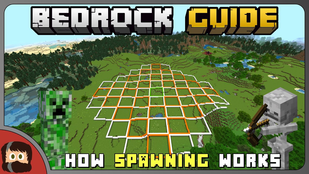 How Mob SPAWNING Works | Bedrock Guide S1 EP89 | Tutorial Survival Lets Play | Minecraft
