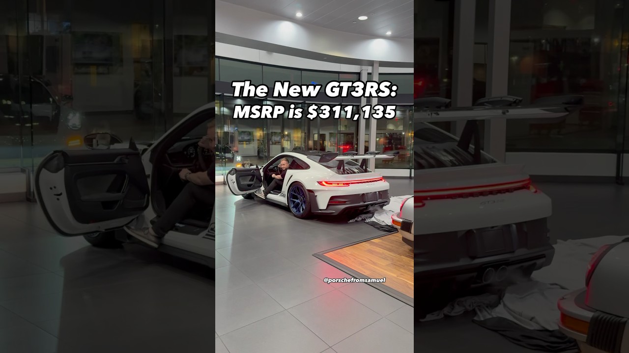 How much have you saved towards the New GT3RS? #911gt3rs #992gt3rs #gt3rs #porsche911 #porschegt3rs