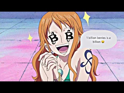 How Nami will do anything for money | One Piece skit