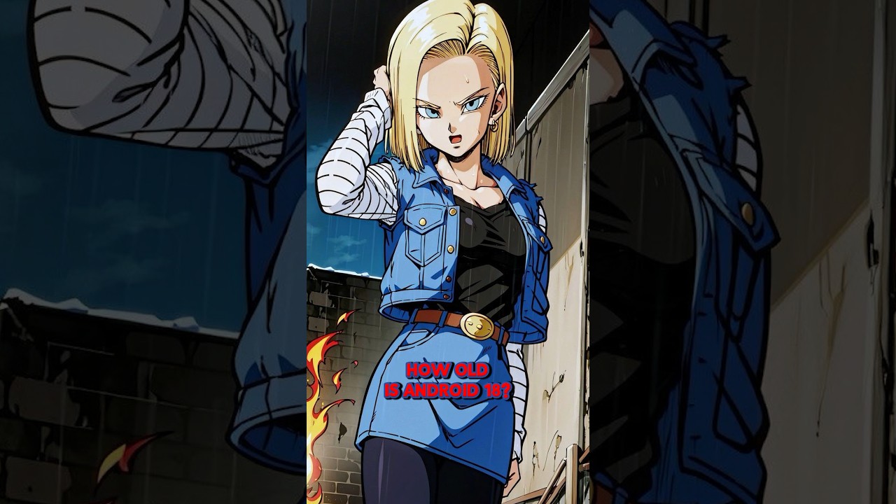 How old is Android 18?!