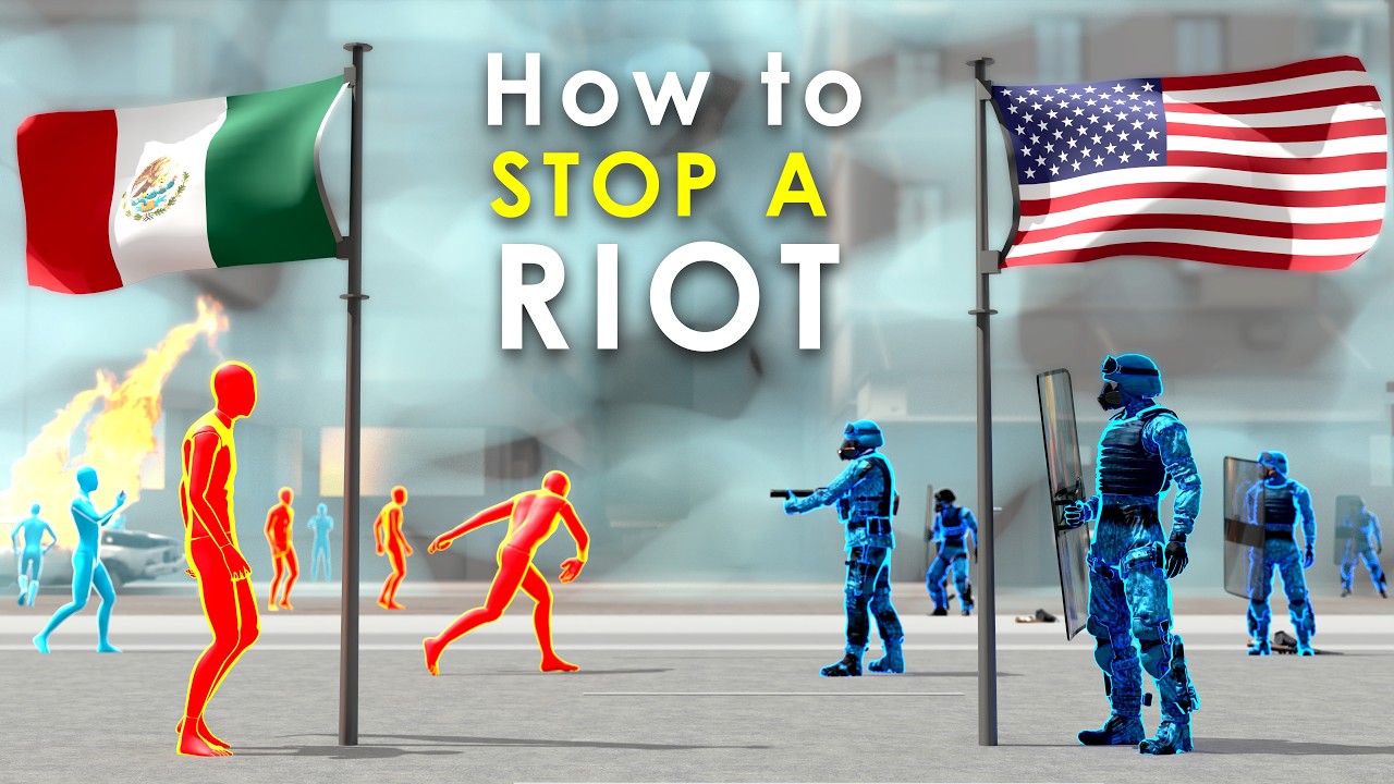 How Riot Police Tactics works ? LA Riots