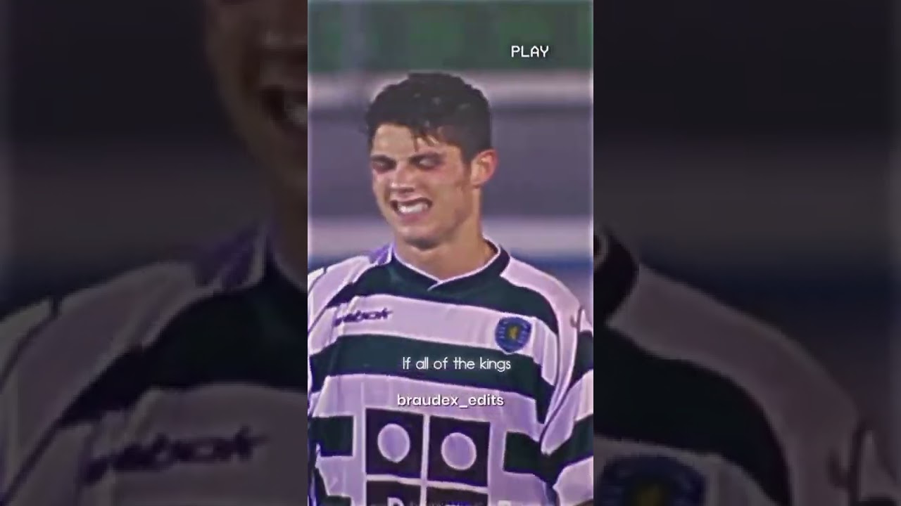 How Ronaldo started his career 🐐