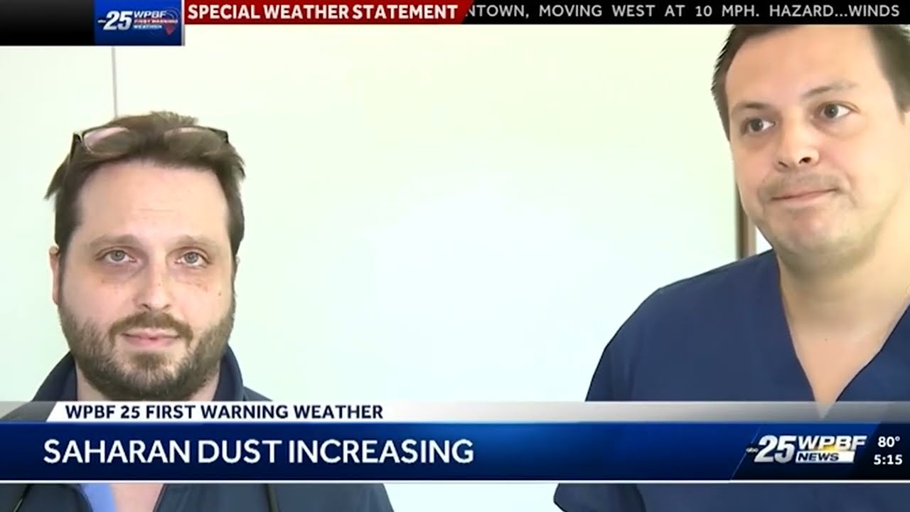 How Saharan Dust can impact your health