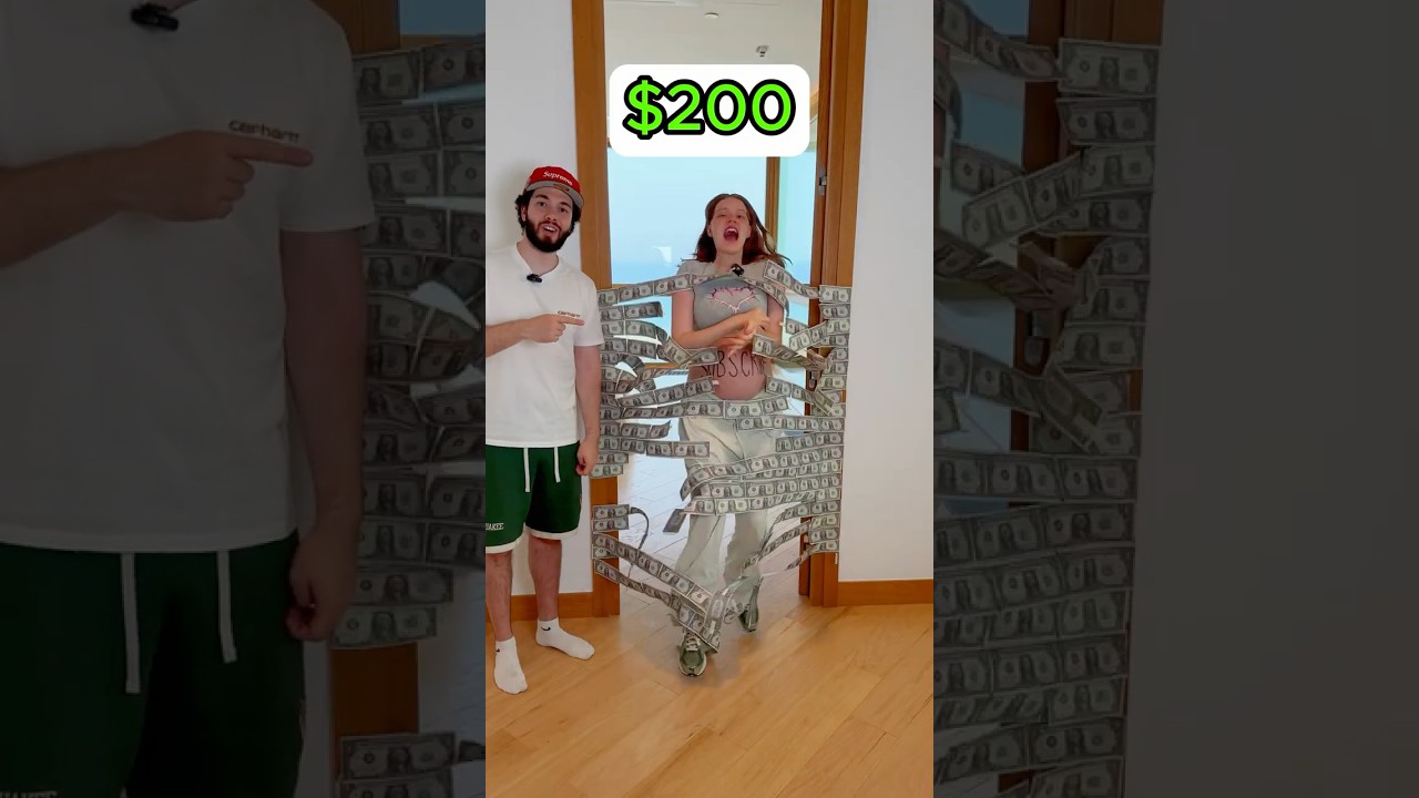 How Strong Is Money $10 vs $10,000 vs Pregnant Girl!