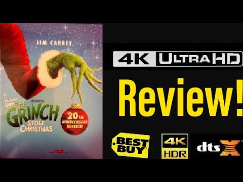How the Grinch Stole Christmas (2000) 4K UHD Blu-ray Steelbook Review!