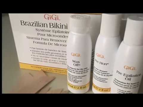 HOW TO : Using the GIGI Brazilian Bikini Wax | Sister Tag