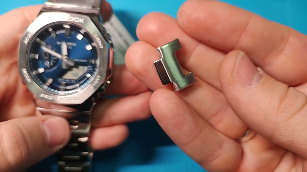 HOW TO ADJUST CASIO G-SHOCK BRACELET GM-2110D