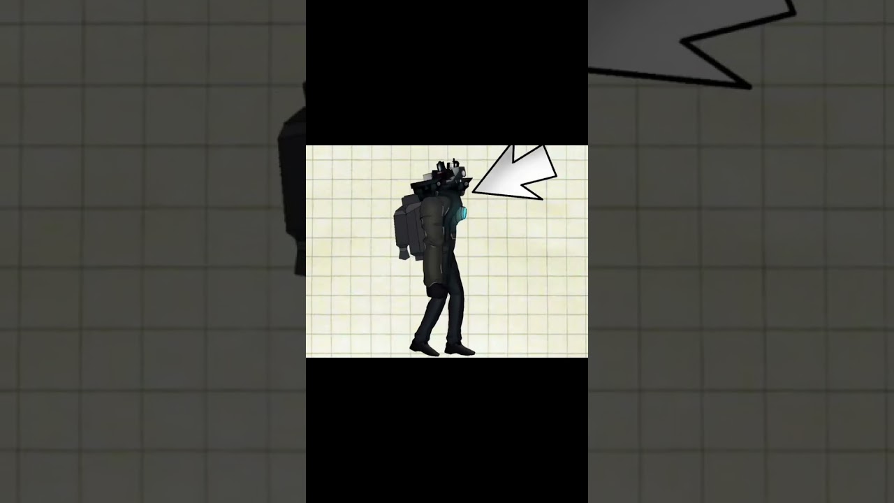 How To Animate Titan Cameraman (DC2) #animation #titan #dc2 #meme #skibiditoilet #dafugboom