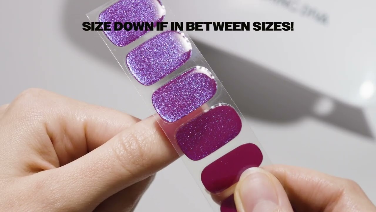 HOW TO APPLY: Glaze (Semi-Cured Gel Nail Strips) by Dashing Diva