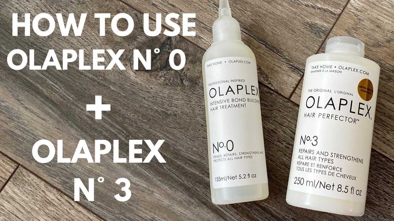 HOW TO APPLY OLAPLEX Nº 0 - BOND BUILDING TREATMENT