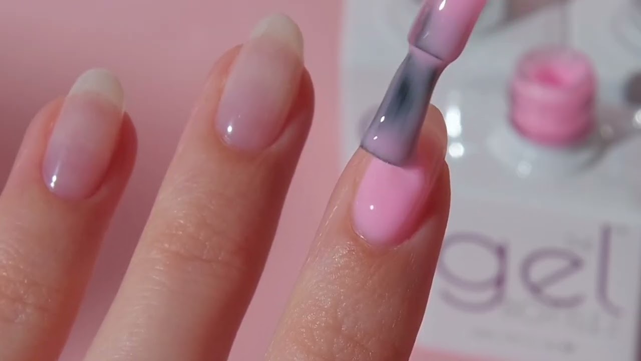 How To Apply The GelBottle BIAB Builder In A Bottle Gel Polish | @BeyondPolish #nailsupply #biab
