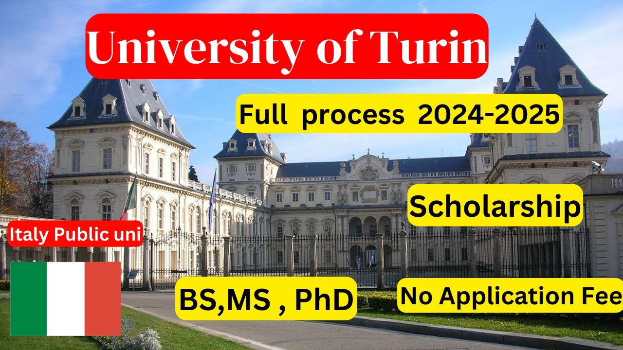 How to apply University of Turin/Torino | scholarship | No application| No IELTS| BS, MS, Ph.d.