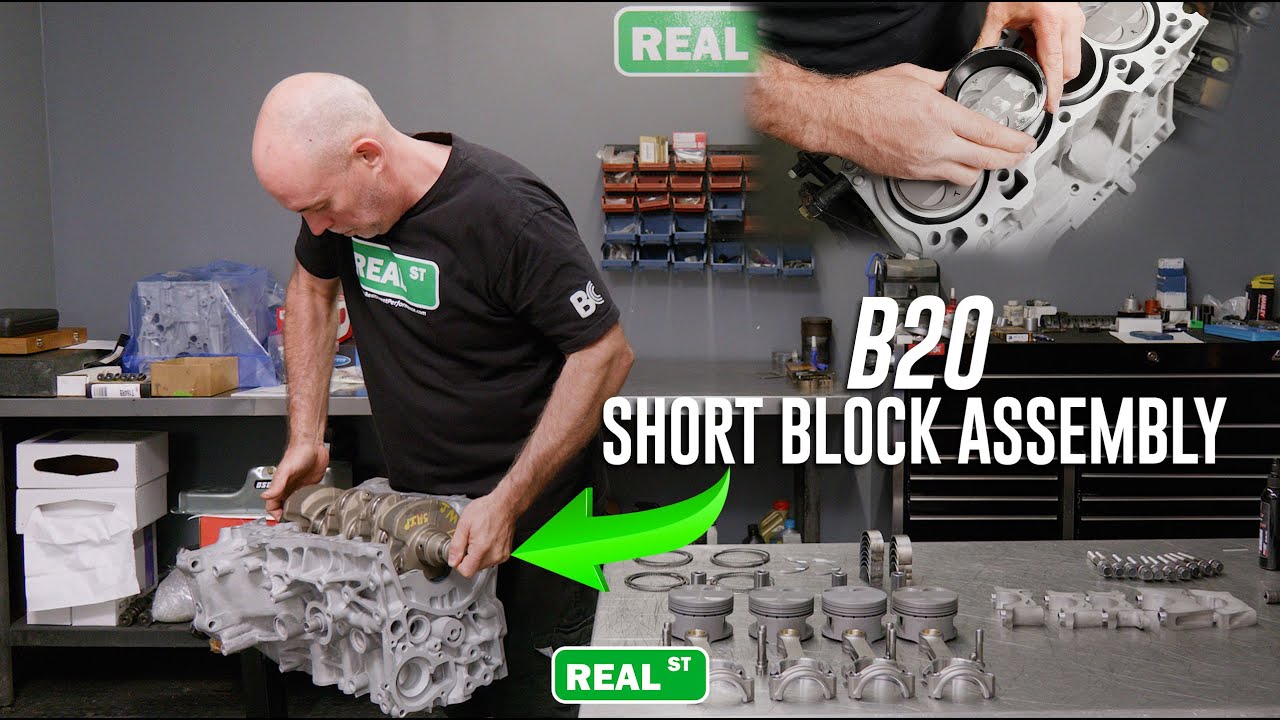 How to Assemble Your Honda B20 Short Block with Jay Meagher | Real Street Performance