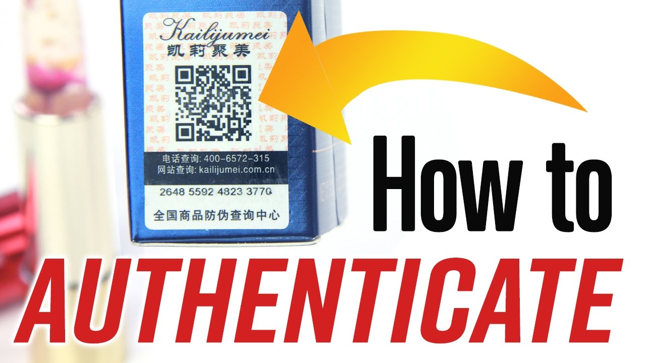 How to Authenticate Kailijumei Flower Jelly Lipstick