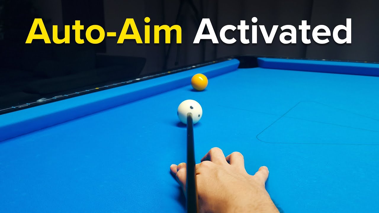 How to AUTO-AIM Any Shot in Pool: PRO Method