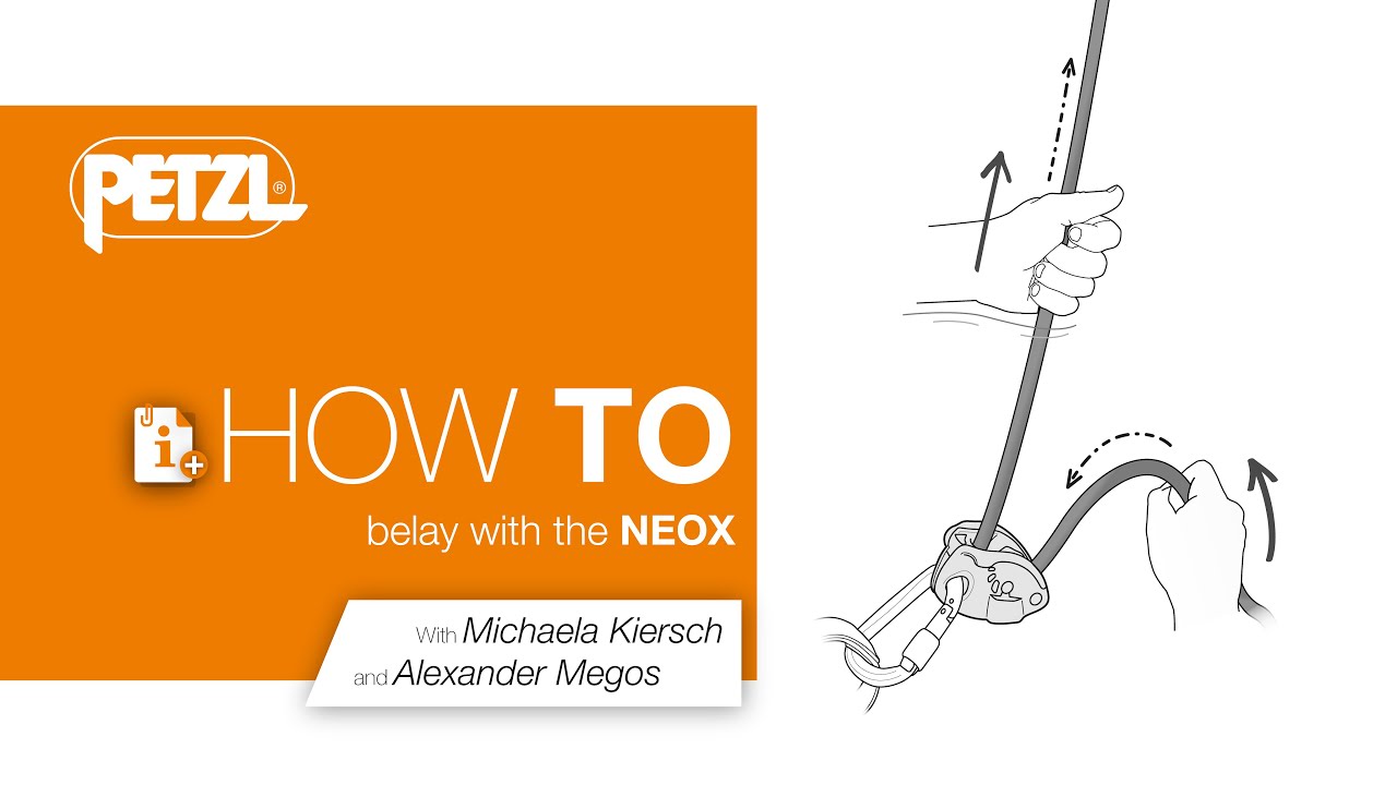 HOW TO belay with NEOX® ft Michaela Kiersch & Alexander Megos