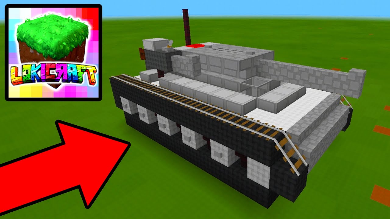 How To Build a TANK in Lokicraft