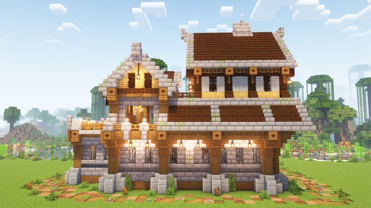 How to build Medieval Armory - Minecraft tutorial