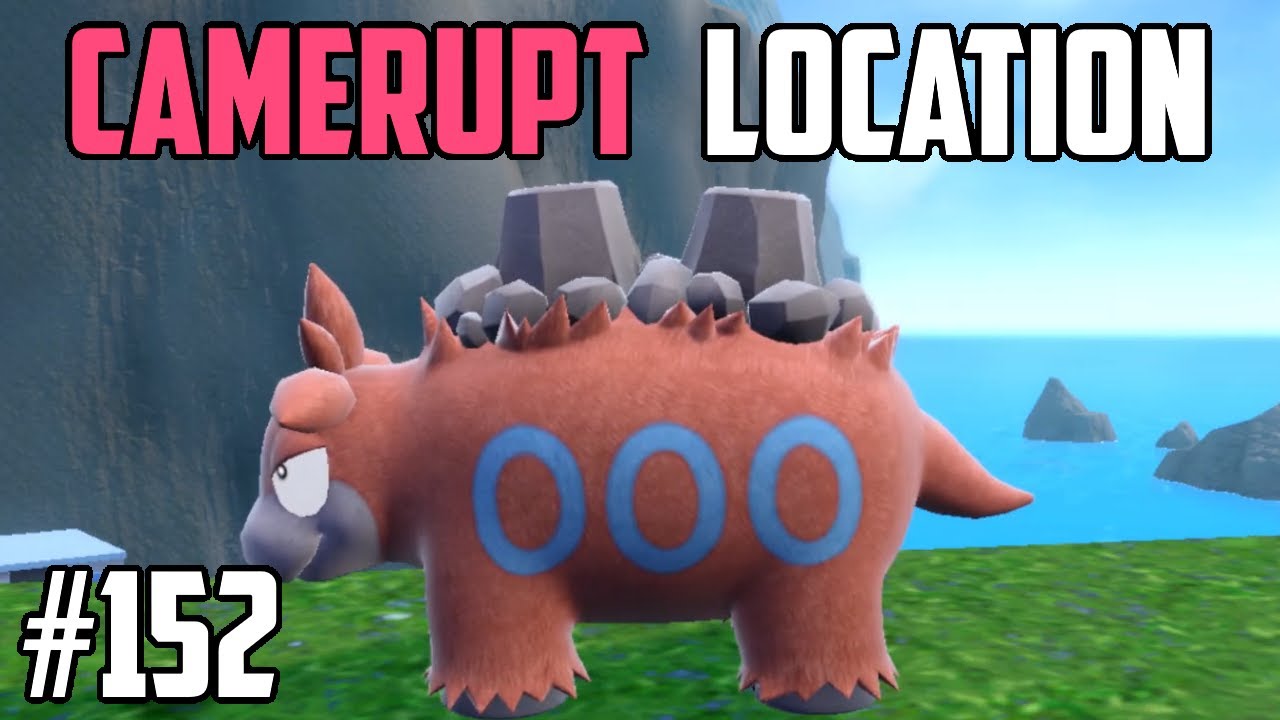 How to Catch Camerupt - Pokémon Scarlet & Violet