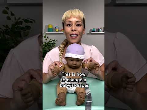 How To Change A Diaper FAST! 👶🧷⏱