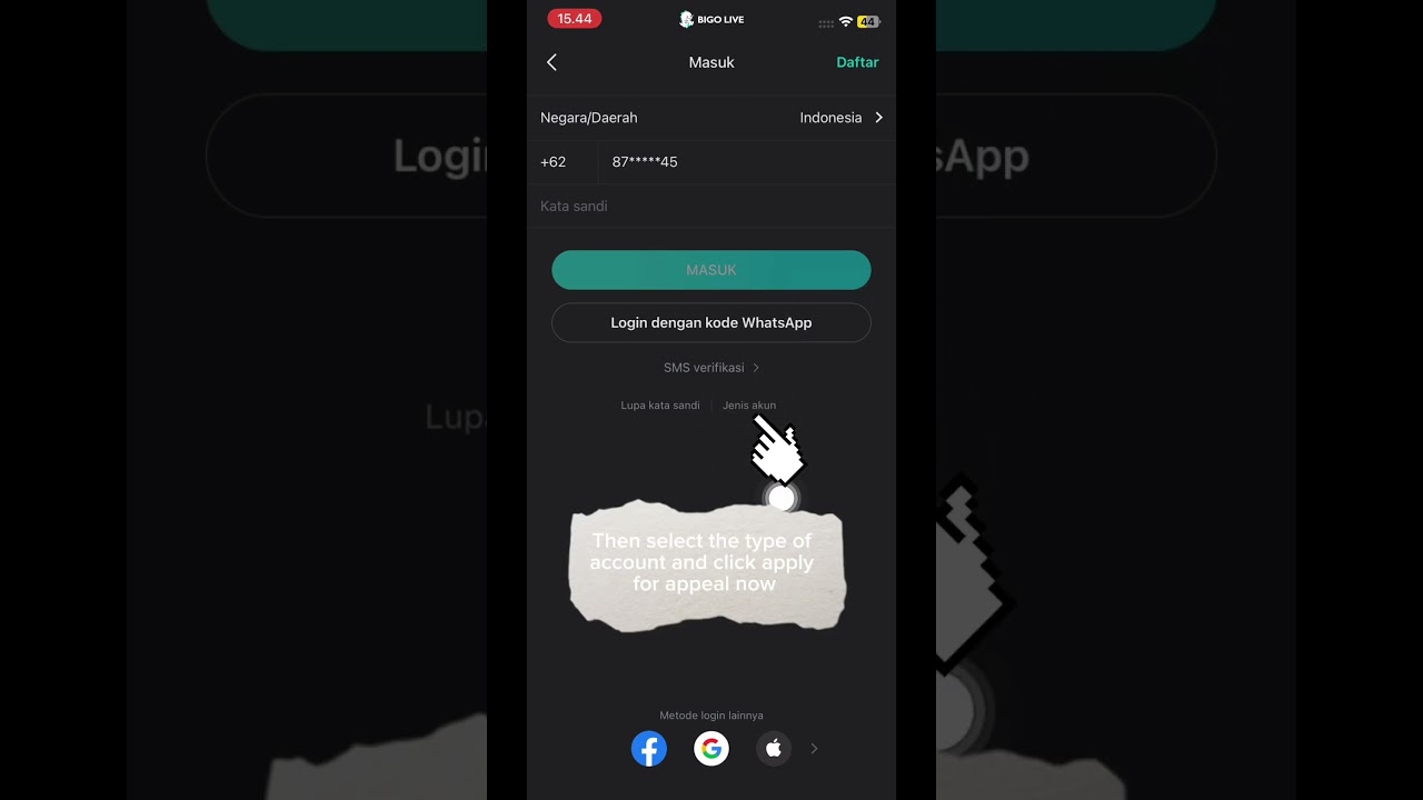 How to change the number on Bigo Live | Cara gantu nomor dibigolive #bigo #howtochange #shortvideo