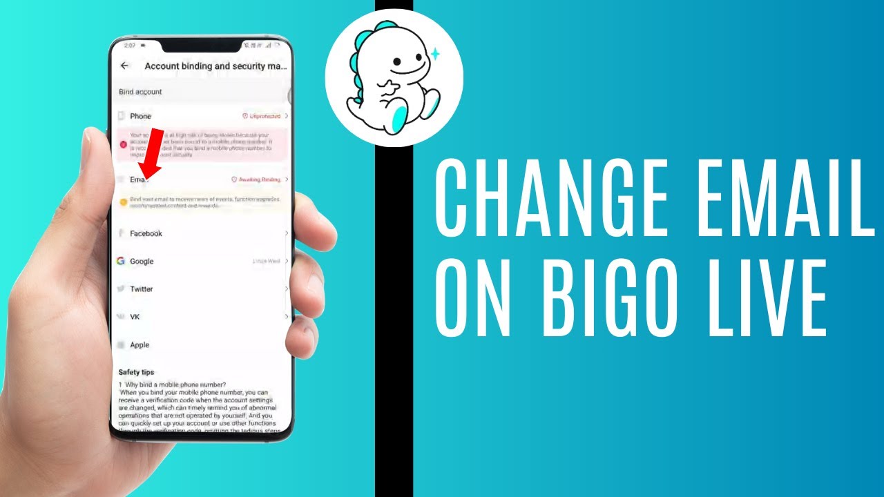 How To Change Your Email On Bigo Live (Technology Glance)