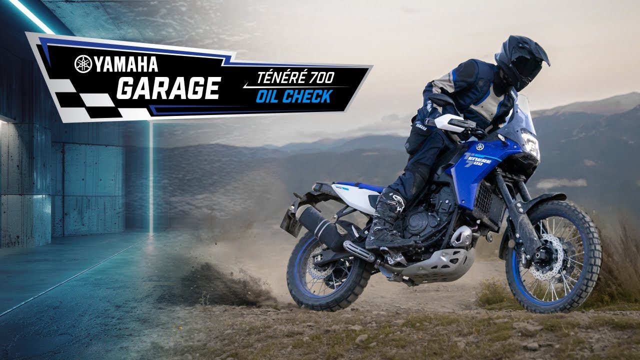 How to Check Yamaha Ténéré 700 Oil Levels | #Yamaha DIY Garage