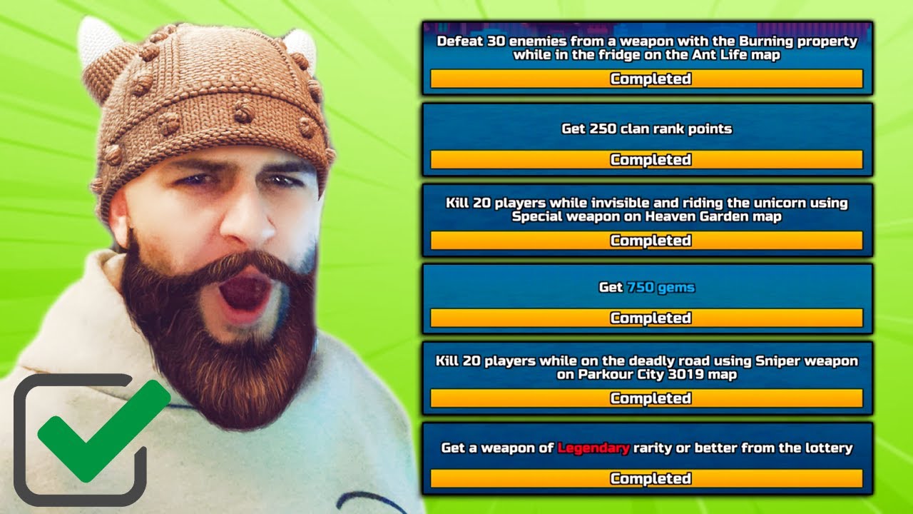 HOW TO COMPLETE VIKING CHALLENGES in PIXEL GUN 3D (EASY TUTORIAL)