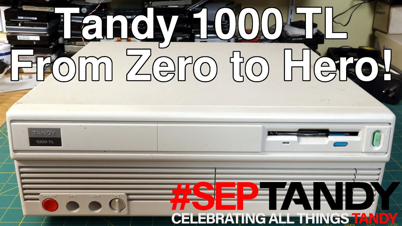 How to configure a Tandy 1000TL