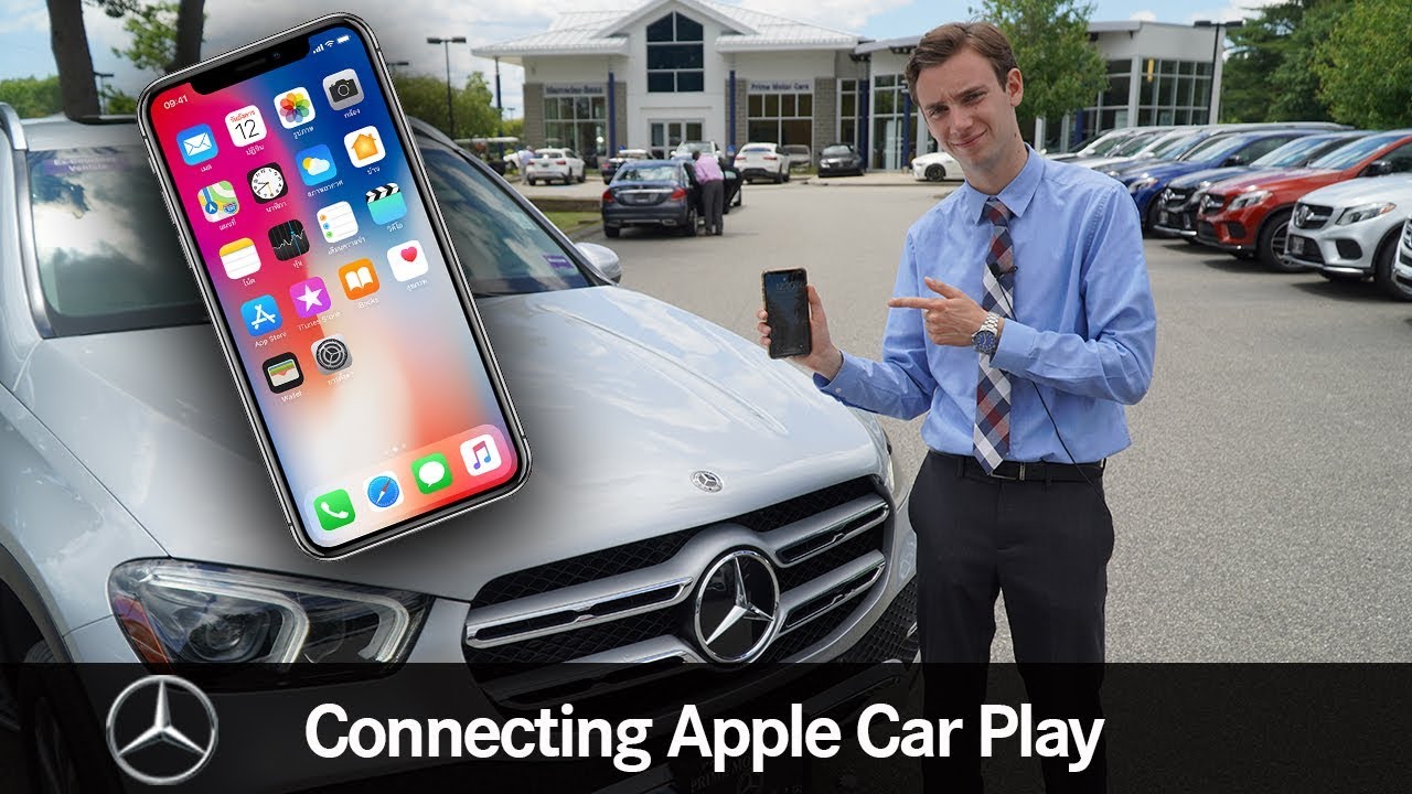 How to connect Apple Car Play to your 2020 Mercedes-Benz GLE with Spencer
