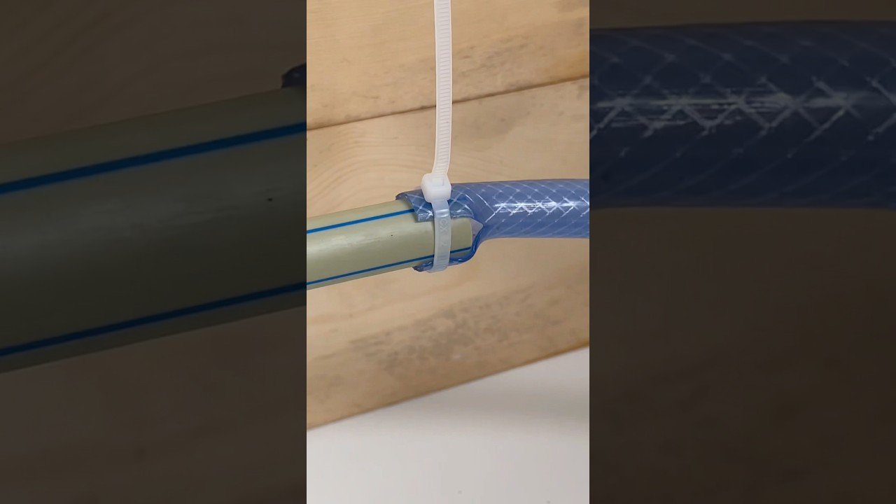 How to connect water pipes without using fittings.