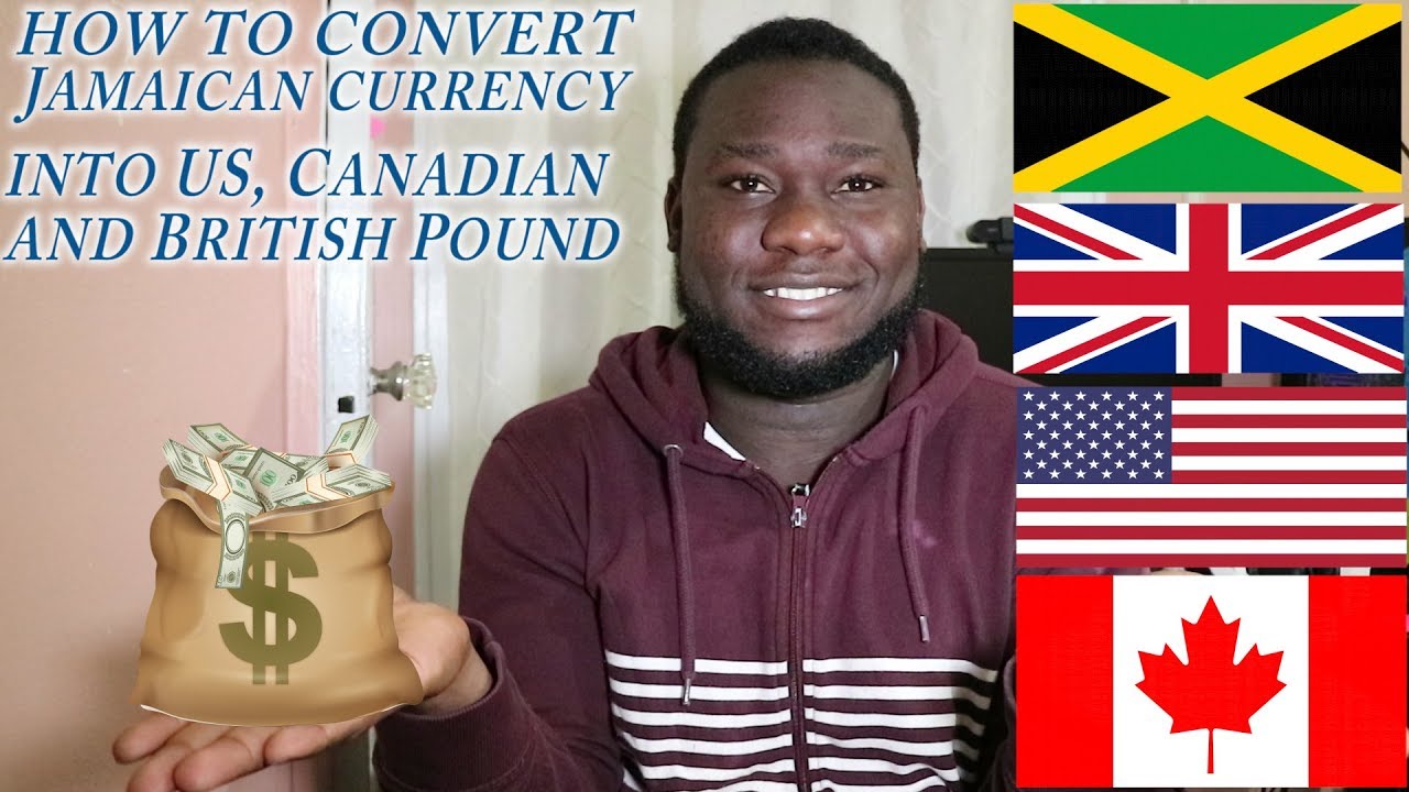 HOW TO CONVERT JAMAICAN CURRENCY INTO US, CANADA AND BRITISH POUND 2019 IN DEPTH     #JVLOGS