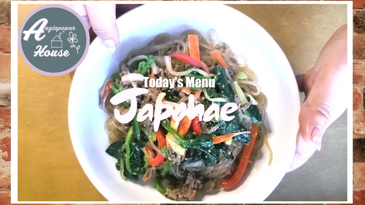 How to cook Japchae (Korean glass noodle)|easycook | home cook