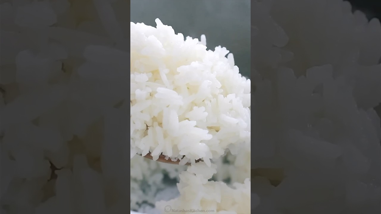How to Cook the Perfect White Rice. #shorts