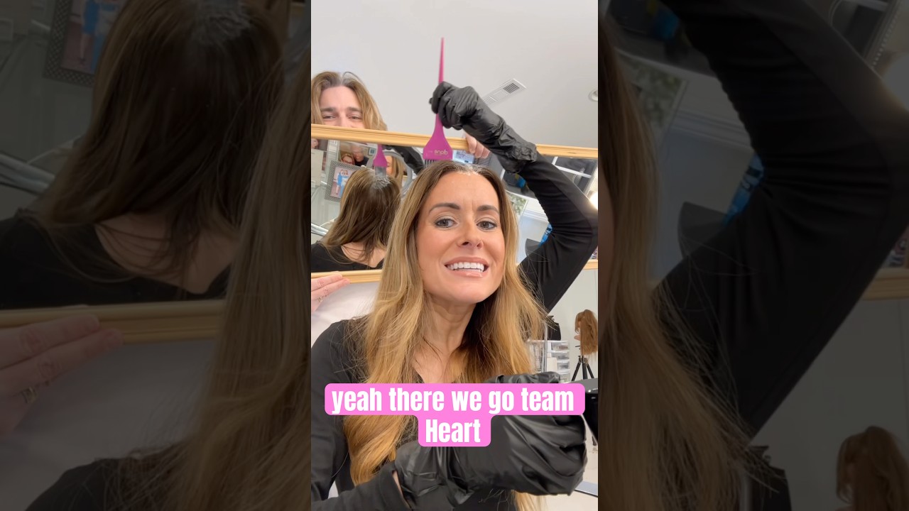 How to cover your gray roots at home with professional salon results with @sallybeauty #haircolor