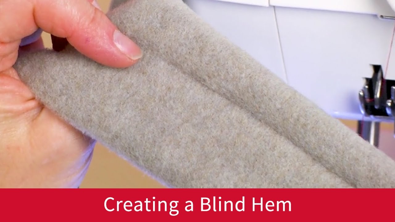 How to Create a Blind Hem on the Baby Lock Vibrant