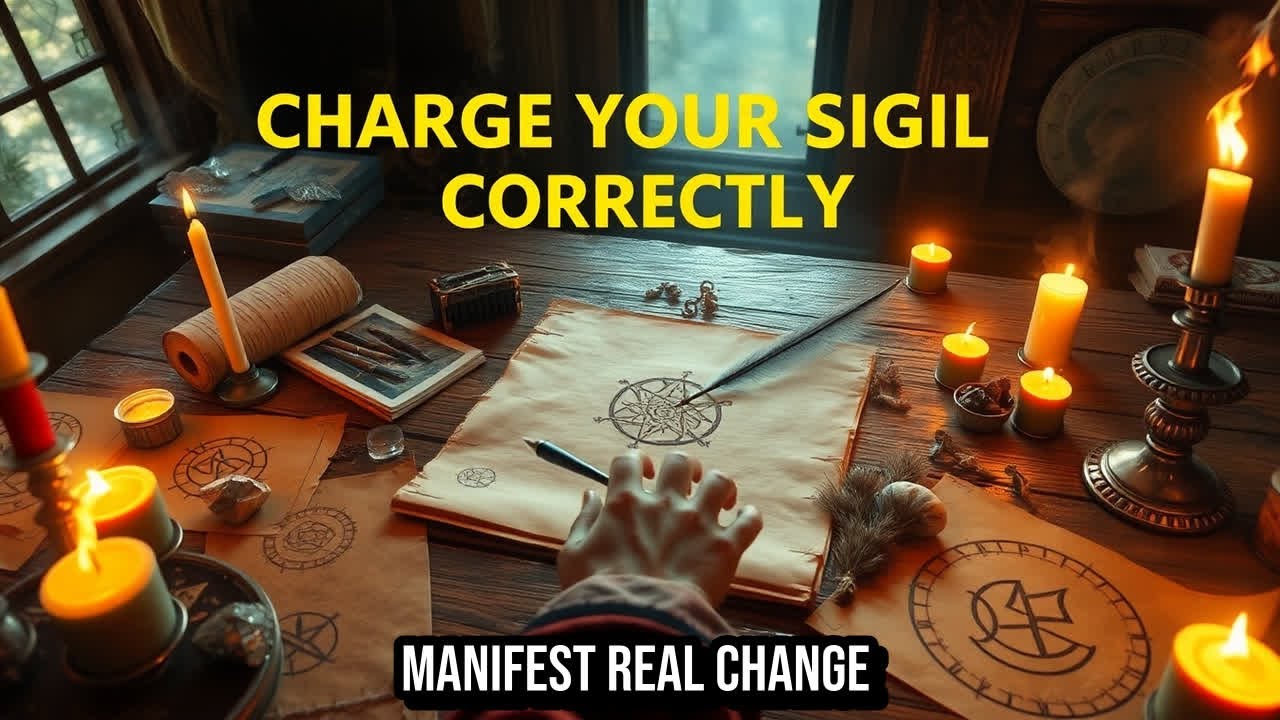 How to Create and Charge a Powerful Sigil | Complete Guide to SIGIL MAGIC