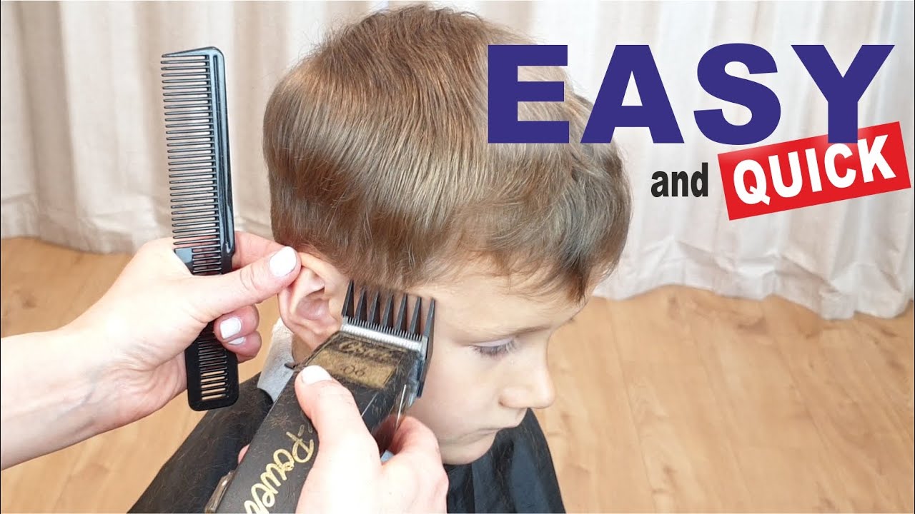 How to cut boys hair for beginners