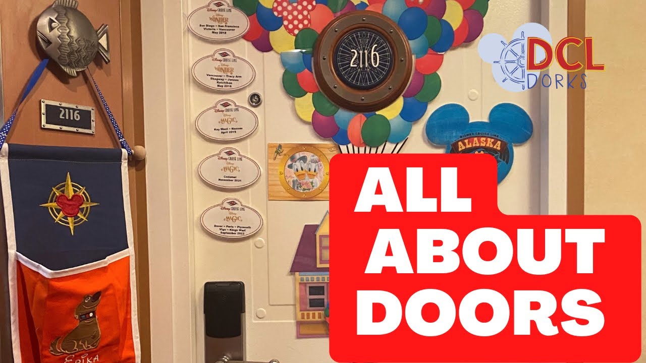 How to Decorate Your Door on a Disney Cruise