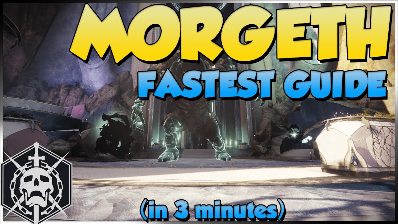 How To: Defeat MORGETH in 3 minutes (Fastest Raid Guide) - Last Wish Raid #Tutorial