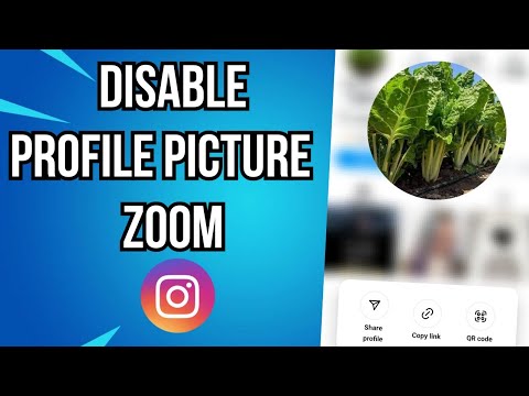 How To Disable Instagram Profile Picture Zoom