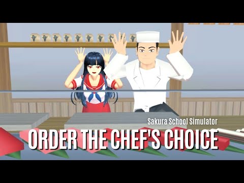 How to do Order the Chef's Choice Mission | SAKURA School Simulator | Duckat TV