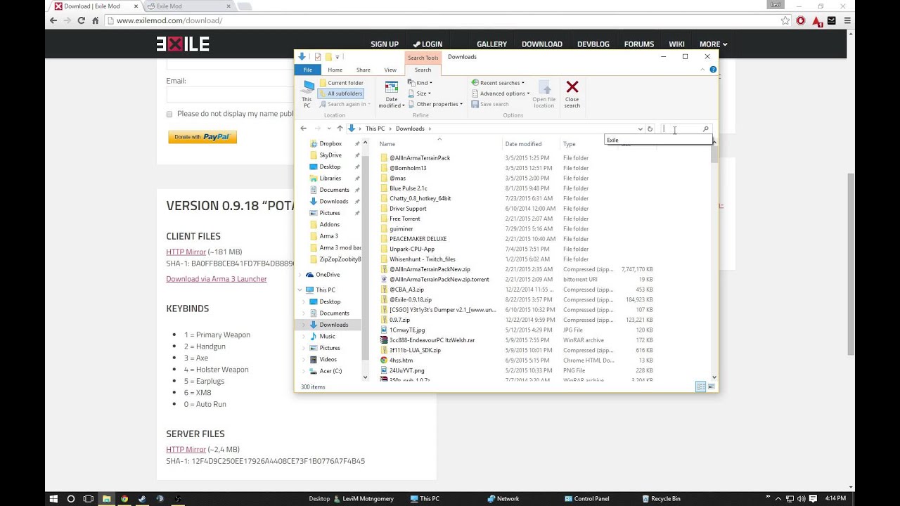 How to download and Install Exile mod