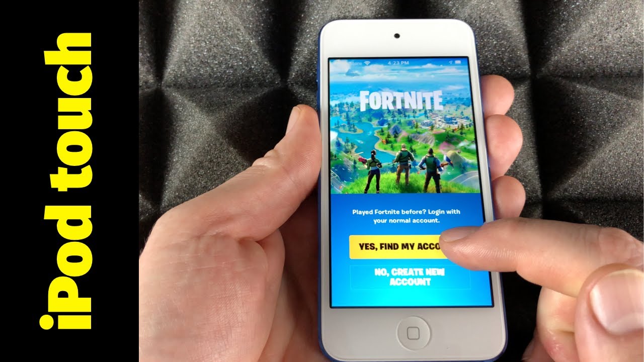 How to Download Fortnite on iPod touch | Fortnite Battle Royale download & play