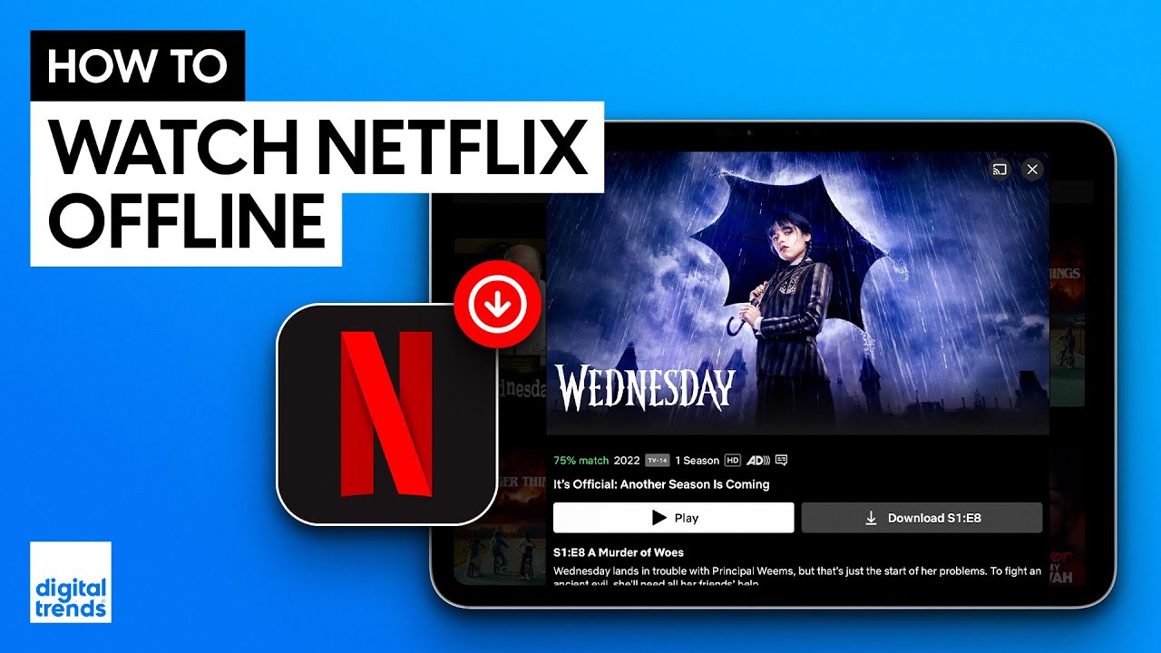 How to Download Movies and Shows on Netflix to Watch Offline