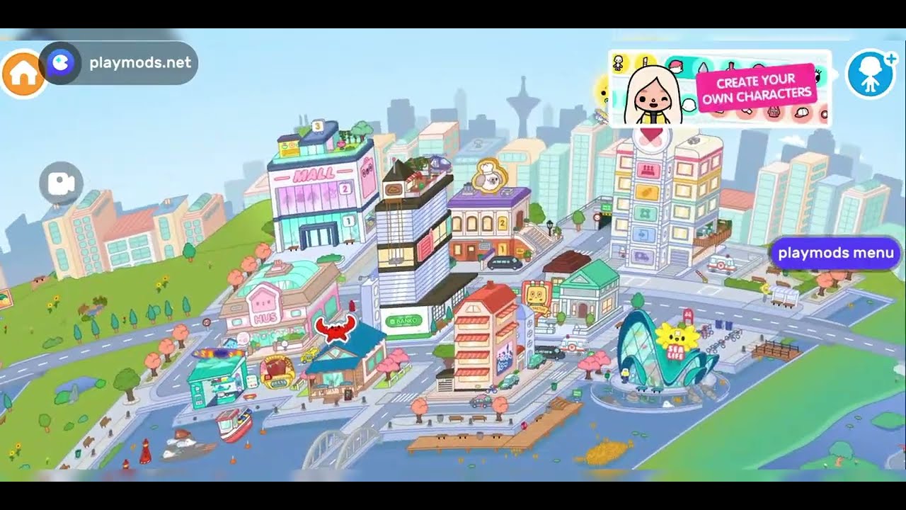 How to download Toca Life World 1.67 Mod Apk Mods inside on Android